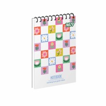 Зошит для записів А7/80 од.спіраль 'Blooming Joy' ВДЛ 152524 YES