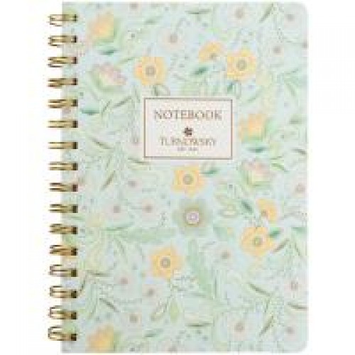 Блокнот на спіралі,тверда об.,А5,80 арк,кл,TR,Nat Melody 2 8473-5-A-TR Axent Блокнот на спіралі,тверда об.,А5,80 арк,кл,TR,Nat Melody 2 8473-5-A-TR Axent