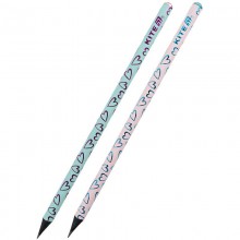 Олівець графітний HB з кристалом Hearts K25-059-1 KITE