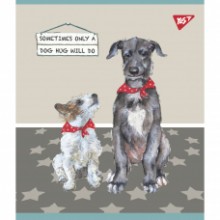 Зошит 12арк.лінія 'Dogs' мат.ВДЛ+УФ-виб. 766804 YES