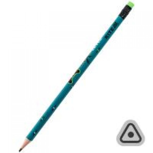 Олівець графітний з гумкою,тригранний Next Level K26-046-2 KITE Олівець графітний з гумкою,тригранний Next Level K26-046-2 KITE