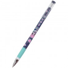 Ручка кулькова Girl Power синя K24-032-1 KITE