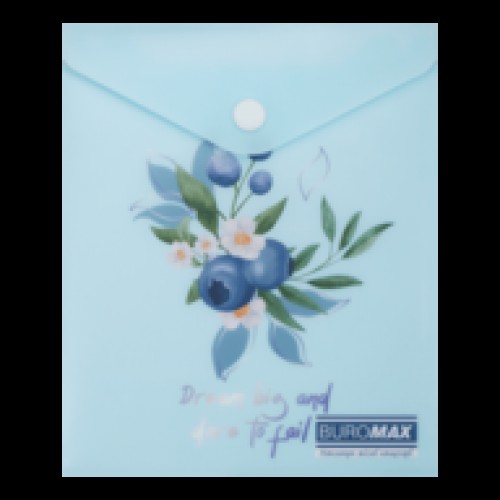 Папка-конверт BM.3922-20 ARABESKI А6 кнопка не прозорий світло-сірий Buromax Папка-конверт BM.3922-20 ARABESKI А6 кнопка не прозорий світло-сірий Buromax