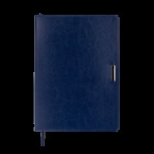 Щоденник 20990-02 недат.SALERNO А4 336стор.синій,штучна шкіра Buromax