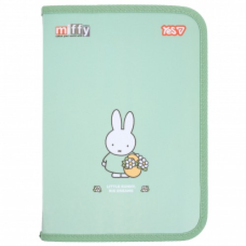 Папка д/зошитів В5 на блискавці пластик.'Miffy' 492406 YES Папка д/зошитів В5 на блискавці пластик.'Miffy' 492406 YES
