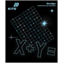 Зошит предметний 48арк.клітинка софт тач+УФ, Lumen, Алгебра K26-240-3 KITE