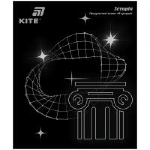 Зошит предметний 48арк.клітинка софт тач+УФ, Lumen, Історія K26-240-4 KITE Зошит предметний 48арк.клітинка софт тач+УФ, Lumen, Історія K26-240-4 KITE