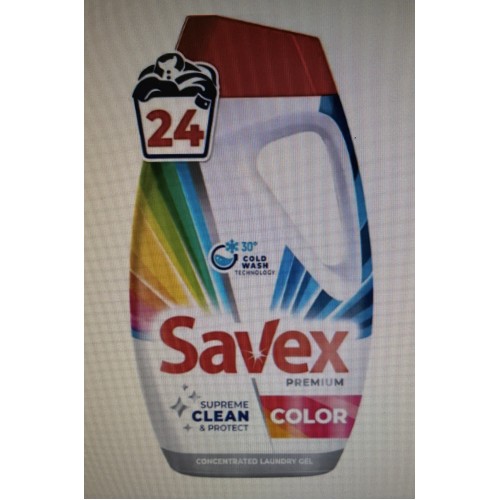 Пральний порошок рідкий Savex Premium COLOR 0,96л Пральний порошок рідкий Savex Premium COLOR 0,96л