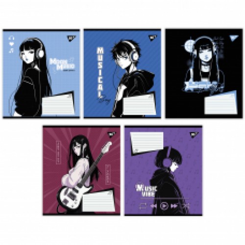 Зошит для нот А5/12 Anime moon music 767435 YES Зошит для нот А5/12 Anime moon music 767435 YES